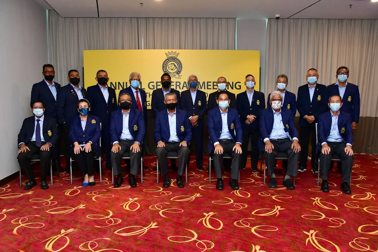 December 20,2020: Putrajaya, Malaysia: Pictured during the Malaysia Golf Association Annual General Meeting at Palm Garden Golf Club on December 20,2020 in Putrajaya, Malaysia. (Photo by MYPHOTO2U/MGA)